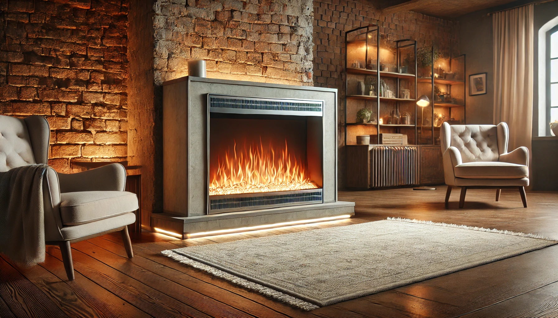 Stylowe źródło ciepła do współczesnych wnętrz